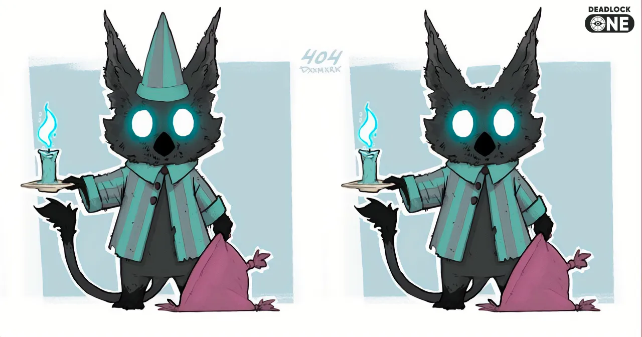 Deadlock Rem concept art comparison